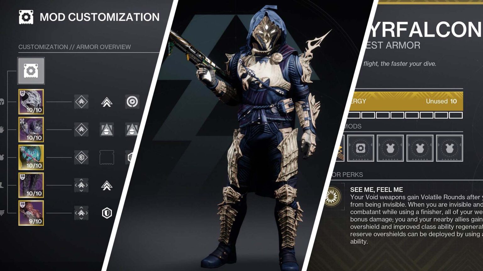 Destiny 2 Void Hunter Pve Build Deltias Gaming