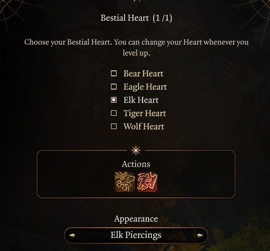BG3 Elk Heart Bestial Heart