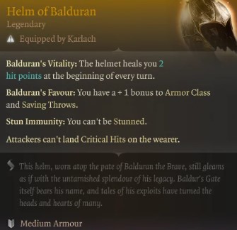 BG3 Helm of Balduran