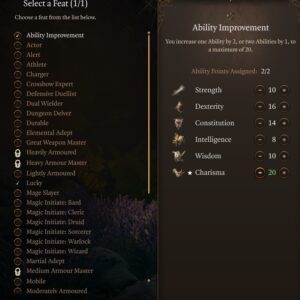 BG3 Level 12 Warlock Ability Improvement