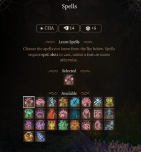 BG3 Level 6 Warlock Spells