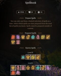 BG3 Level 7 Paladin Oath of the Devotion Spells