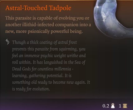 BG3 Astral Touched Tadpole