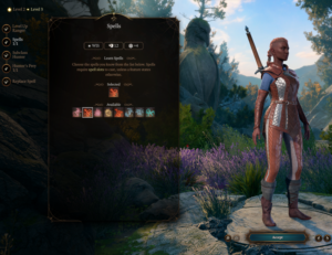 Baldur’s Gate 3 Ranger Level 3 Progression