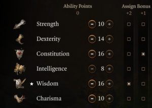 Best Cleric Ability Score - Baldur’s Gate 3