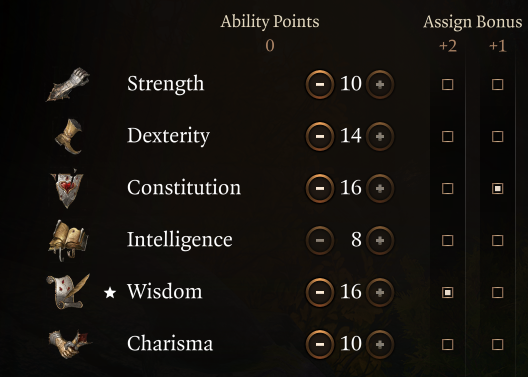 Best Cleric Ability Score - Baldur’s Gate 3