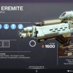Destiny 2 The Eremite Fusion Rifle