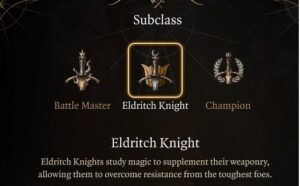 Eldritch Knight Subclass