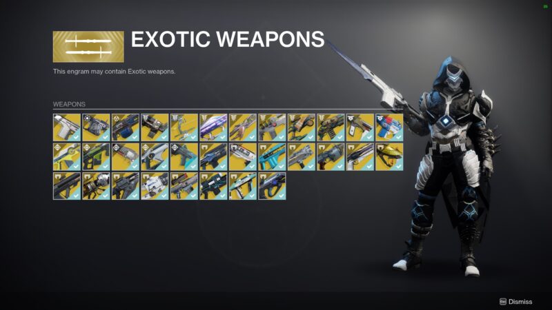 Exotic Weapon Balancing Season 22