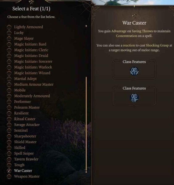 Best Baldur’s Gate 3 Circle of Spores Druid Build Guide Level 8 Feat