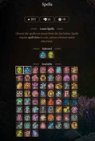 Best Baldur’s Gate 3 Conjuration Wizard Build Guide Level 10 Spells