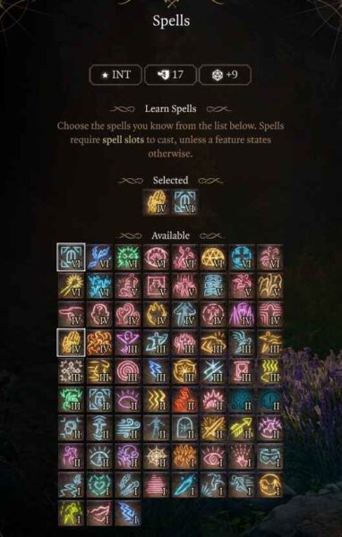 Best Baldur’s Gate 3 Conjuration Wizard Build Guide Level 12 Spells