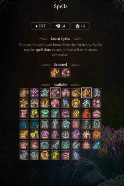 Best Baldur’s Gate 3 Divination Wizard Build Guide Level 5 Spells