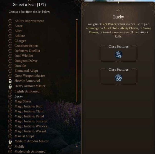 Best Baldur’s Gate 3 Divination Wizard Build Guide Level 8 Feat