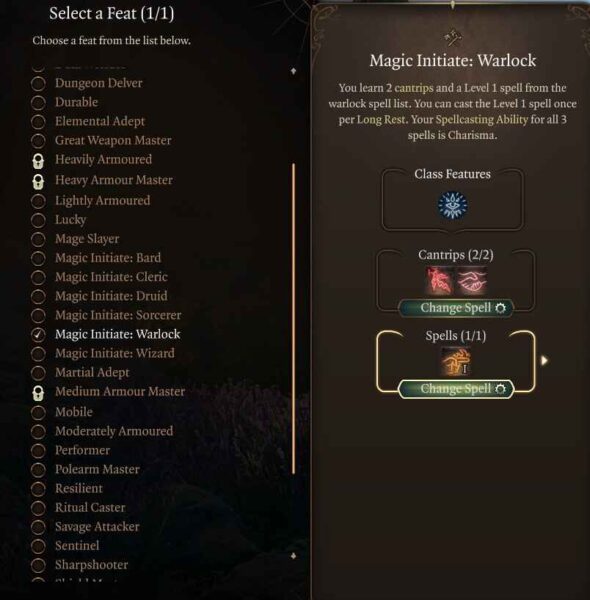 Best Baldur’s Gate 3 Enchantment Wizard Build Guide Level 8 Feat