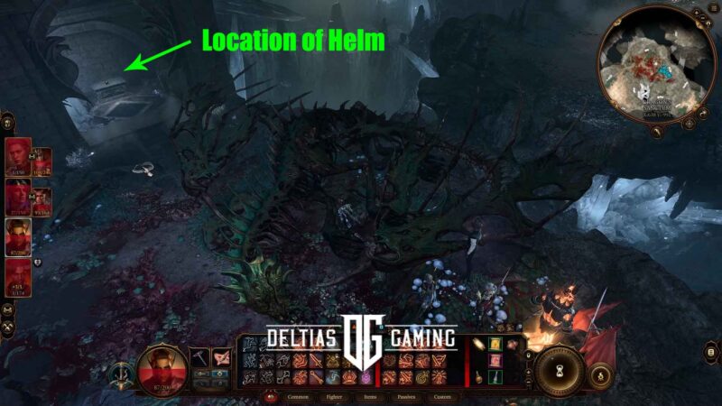 Baldur's Gate 3 Helm of Balduran Location