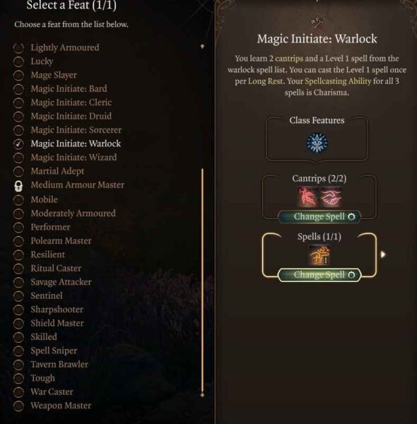 Best Baldur’s Gate 3 Illusion Wizard Build Guide Level 8 Feat