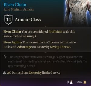 Elven Chain Baldur's Gate 3