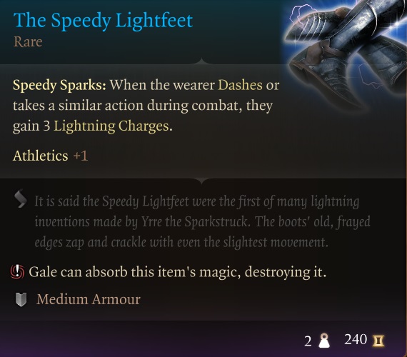 Speedy Lightfeet - Baldur's Gate 3 - BG3