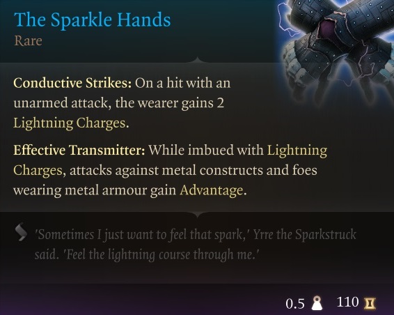 The Sparkle Hands - Baldur’s Gate 3