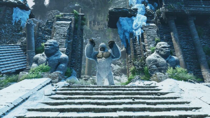 ARK Survival Ascended Frost Gorilla