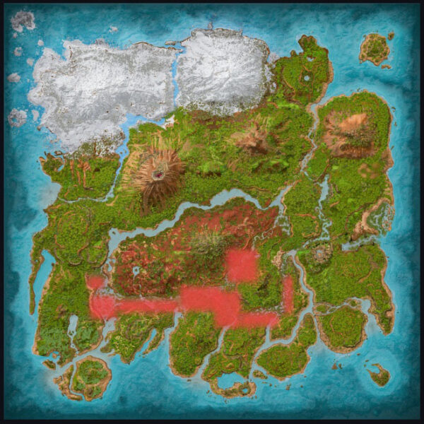 ARK Survival Ascended Rhyniognatha Spawn Map Deltia