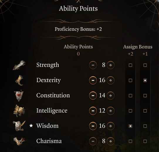 BG3 Best Multiclass Druid Ability Score