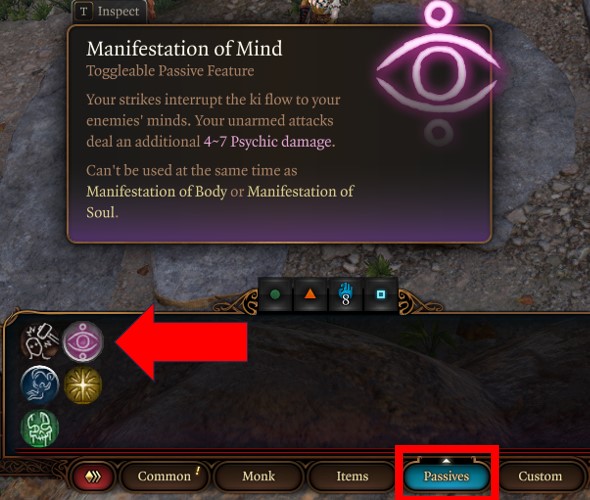 Baldur's Gate 3 Manifestation of Mind