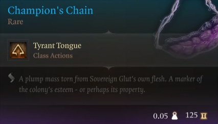 Baldur's Gate 3 Champion's Chain