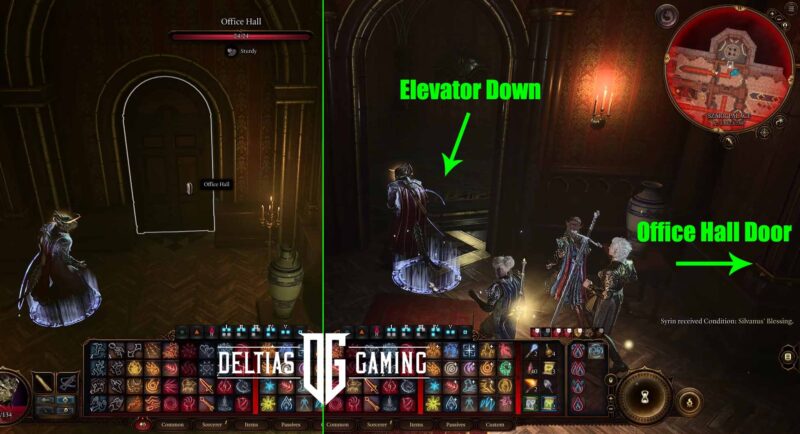 Baldur's Gate 3 Elevator down to Cazador's Dungeon