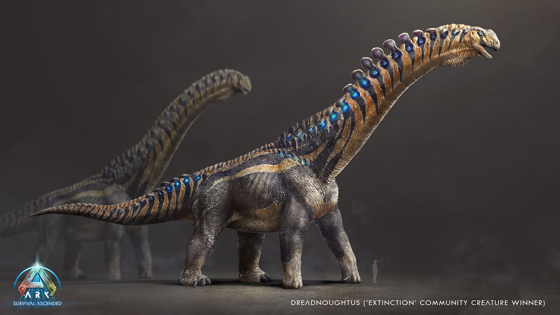 Dreadnoughtus Concept Art - ARK Survival Ascended - Deltia's Gaming