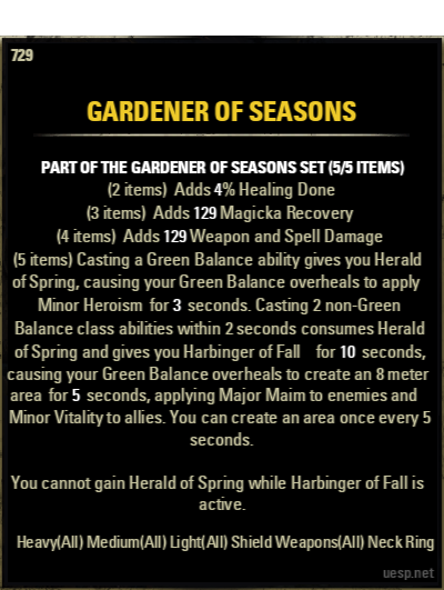 ESO Gardener of the Seasons