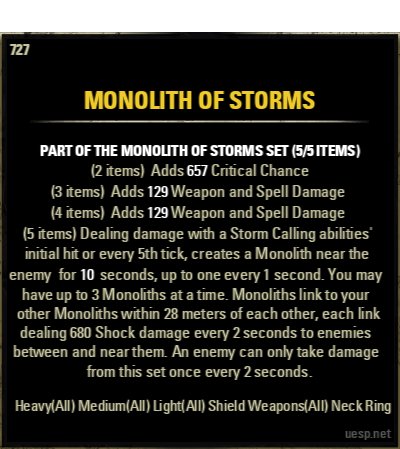 ESO Monolith of Storms