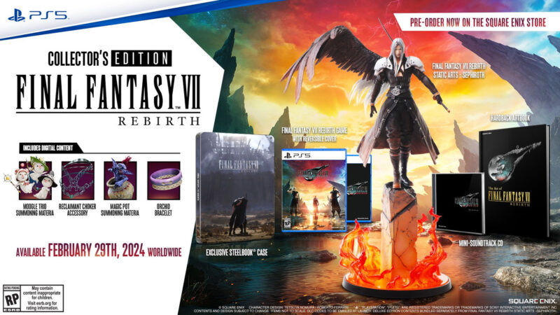 Final Fantasy VII Rebirth Collectors Edition