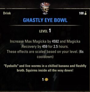 Ghastly Eye Bowl - ESO Food Consumable