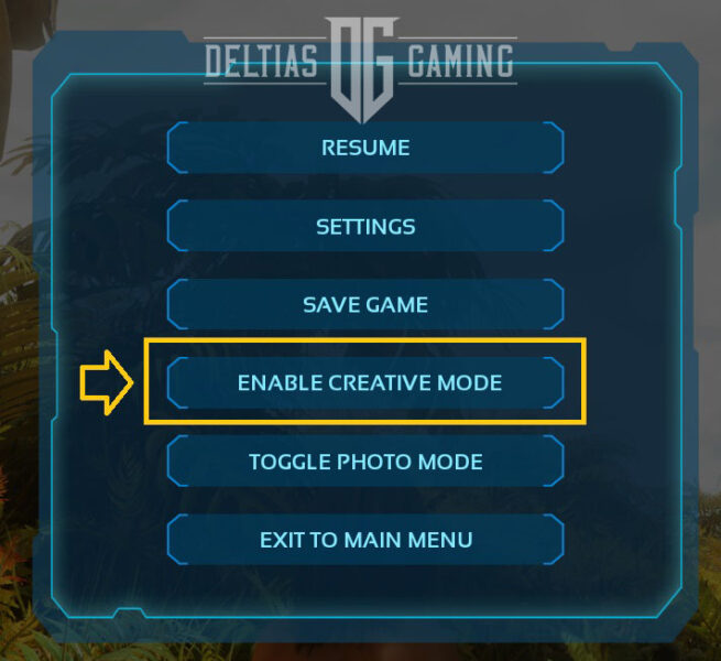 How to enter and enable creative mode in ARK Survival Ascended ASA
