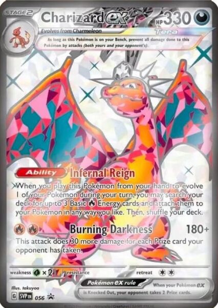 Pokemon TCG Charizard ex card