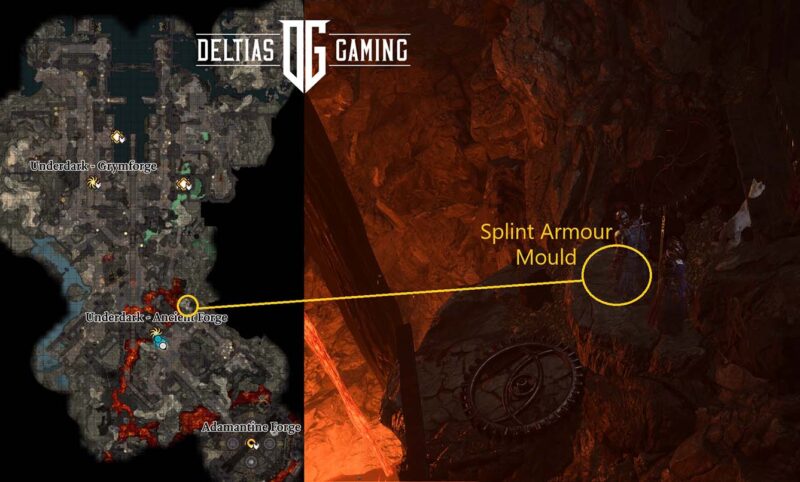 Splint Armour Mould - Adamantine Forge - BG3 - Baldur's Gate 3