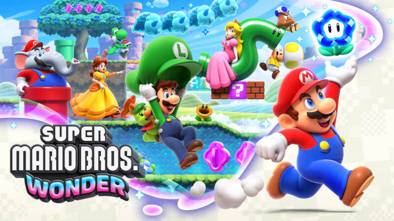Super Mario Bros Wonder Logo Nintendo