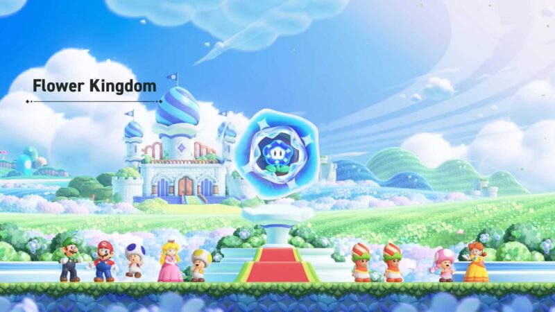 Super Mario Bros Wonder Setting Flower Kingdom Nintendo
