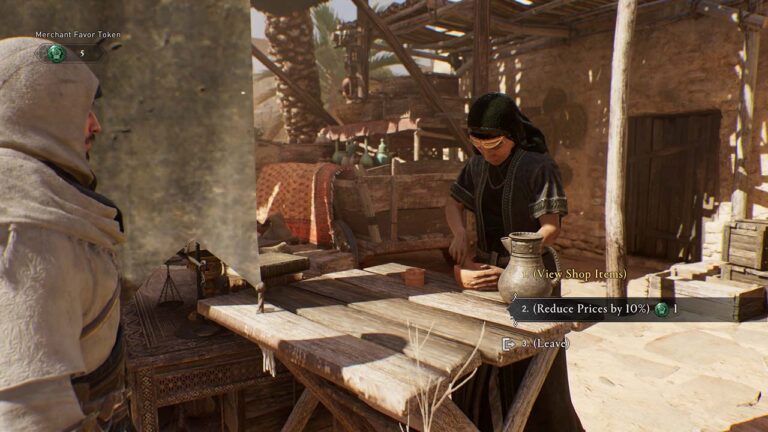 Trader in Assassin’s Creed Mirage