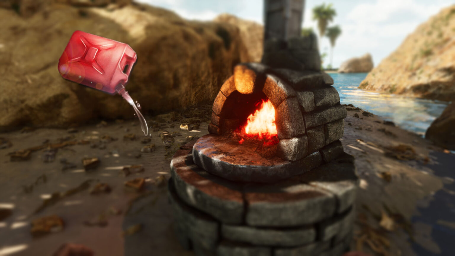 ARK Survival Ascended - How to Make Gasoline - Refining Forge - Deltia ...