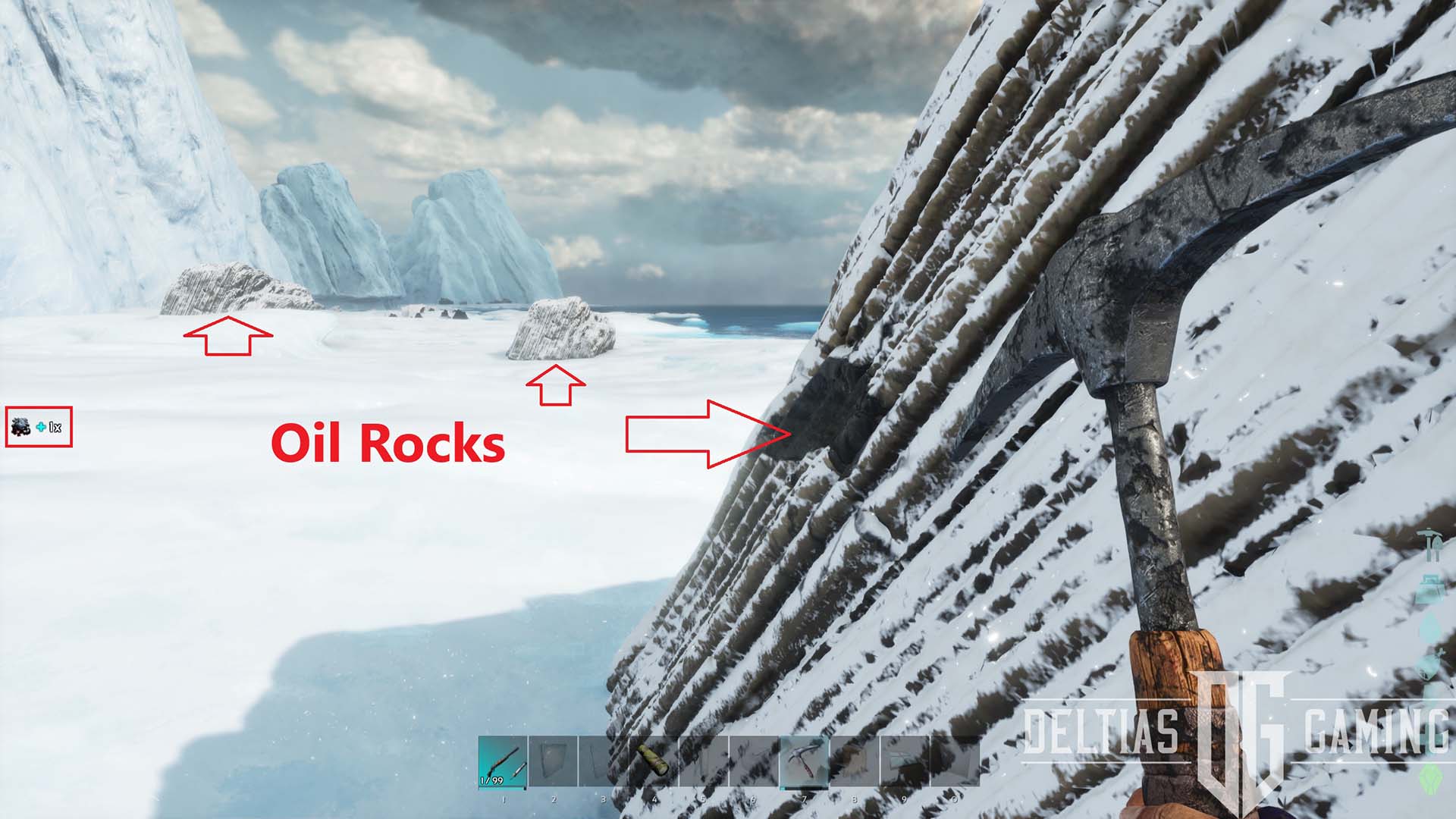 ARK Survival Ascended - Oil Rock Nodes