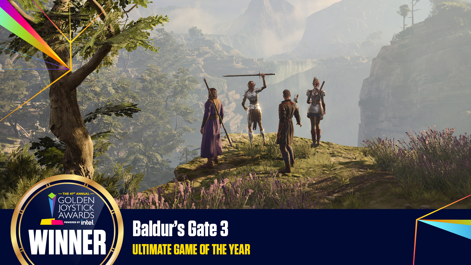 Golden Joystick Awards 2023 elege Baldur's Gate 3 como Jogo do Ano