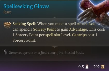 Spellseeking Gloves - BG3