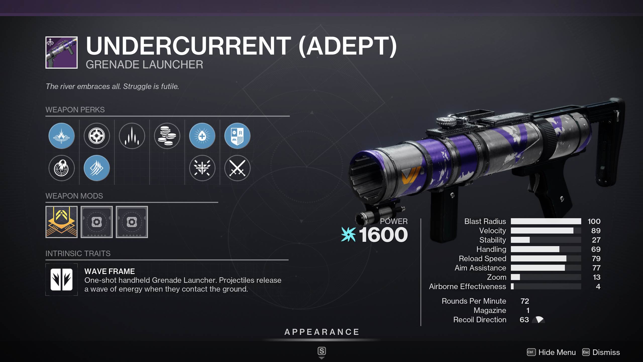 Destiny 2 Undercurrent PvE & PvP God Roll and How to Get