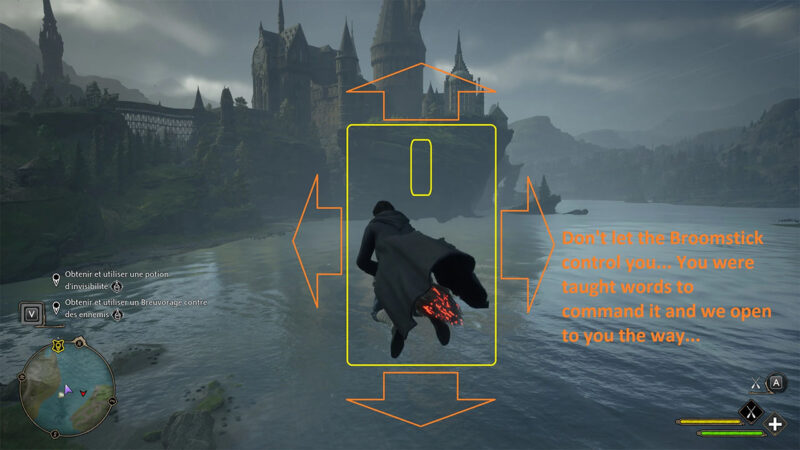 Hogwarts Legacy Mouse Controls for Broom Mod by R457