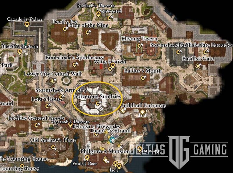 How to Get the Despair of Athkatla Shelter of Athkatla in Baldur’s Gate 3 BG3 - map location