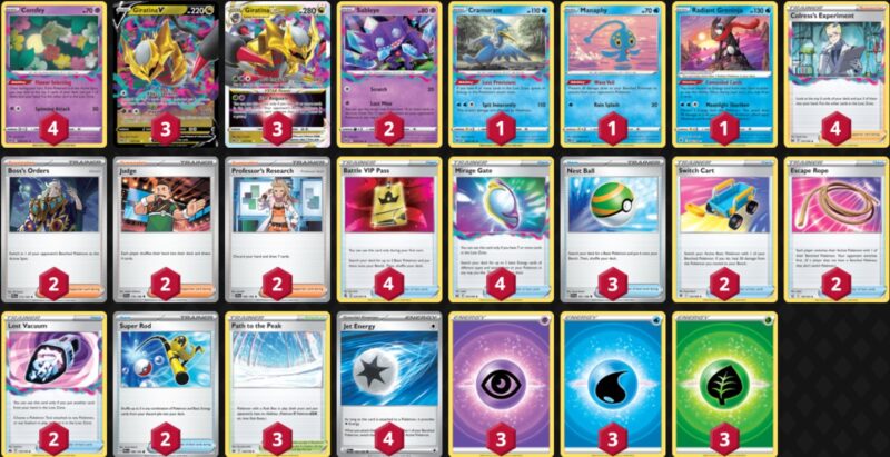 Pokemon TCG - Lost Zone Deck List