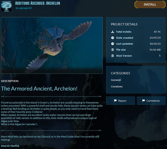 Additions Ascended: Deinotherium - Ark Survival Ascended Mods - CurseForge